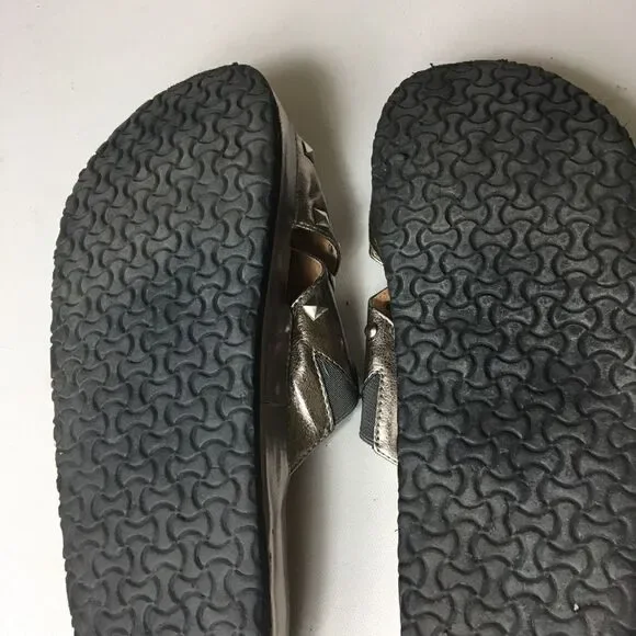 Comfortview women’s footbed studded sandals 10.5w - Picture 5 of 6